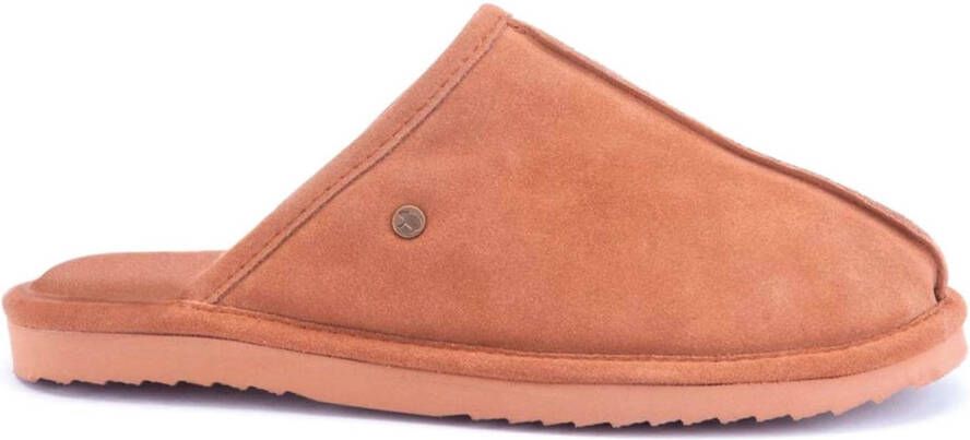 Warmbat Barron Heren Sloffen Cognac