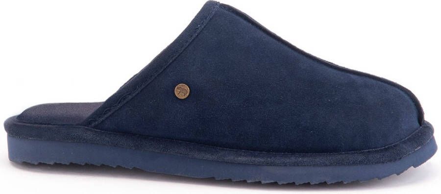 Warmbat Pantoffels Barron BRR421045 Donker Blauw