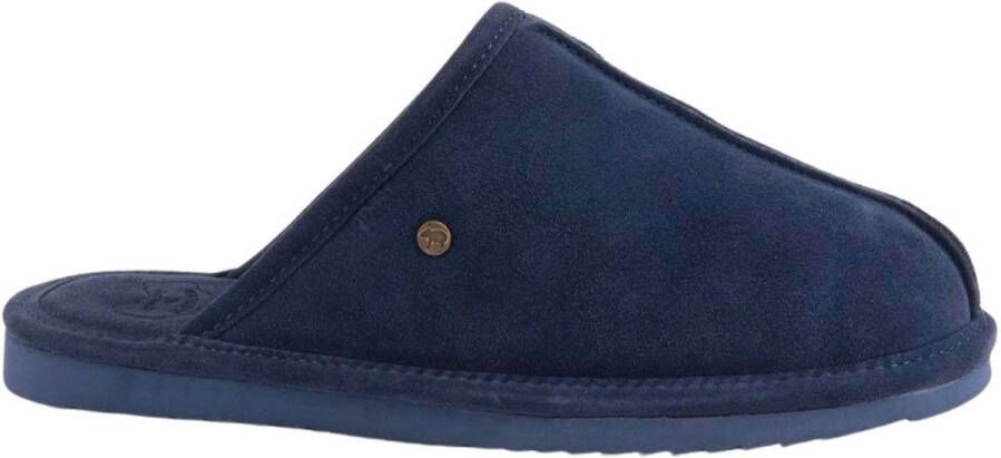 Warmbat Pantoffels Barron BRR421045 Donker Blauw