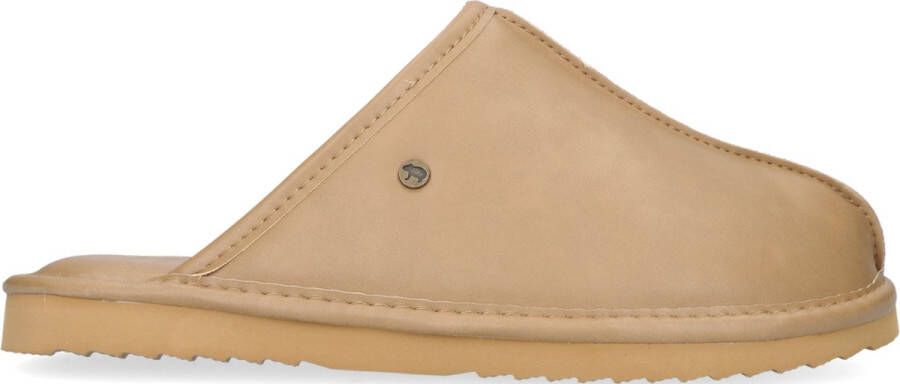 WARMBAT Pantoffels Heren Barron Maat: 44 Materiaal: Leer Kleur: Bruin - Foto 3