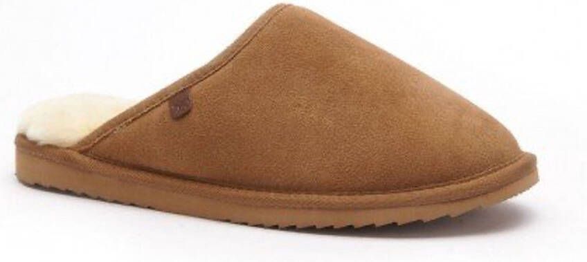 WARMBAT Pantoffels Heren Classic Unisex Maat: 43 Materiaal: Suède Kleur: Camel - Foto 5