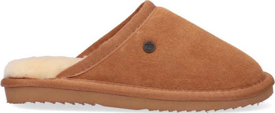 Warmbat Classic Kids Pantoffels Sloffen Jongens Camel