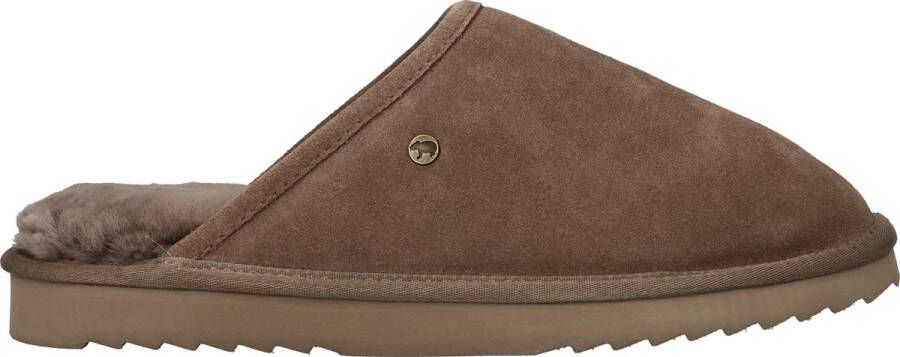 Warmbat Classic Mannen Sloffen Bruin