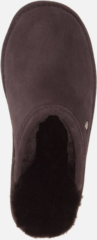 Warmbat bruin Clc521065 Classic Choco pantoffels Zwart Heren