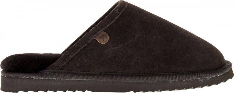 Warmbat bruin Clc521065 Classic Choco pantoffels Zwart Heren