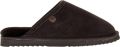 WARMBAT Pantoffels Heren Classic Unisex Suède Bruin - Donkerbruin