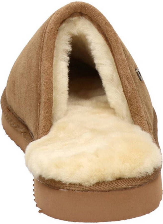 WARMBAT Pantoffels Heren Classic Unisex Maat: 43 Materiaal: Suède Kleur: Camel - Foto 7