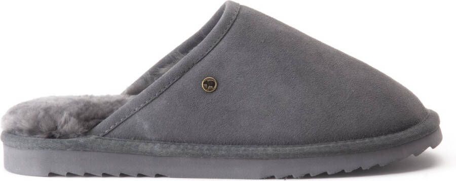 Warmbat Australia Classic heren pantoffel Antraciet - Foto 6