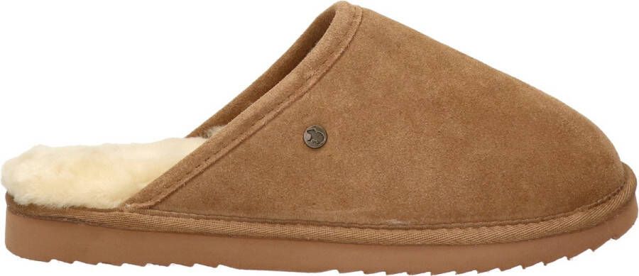 WARMBAT Pantoffels Heren Classic Unisex Maat: 43 Materiaal: Suède Kleur: Camel - Foto 3
