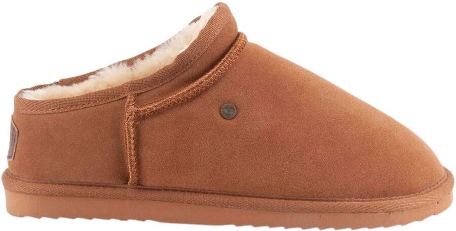 Warmbat Conner Mannen Sloffen Cognac