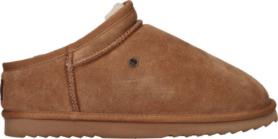 Warmbat Heren Suède Pantoffel voor de Herfst Brown Heren