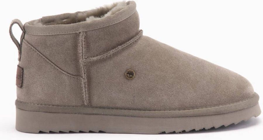 Warmbat Durack Women Suede Boot Dames Laarzen Mosgroen
