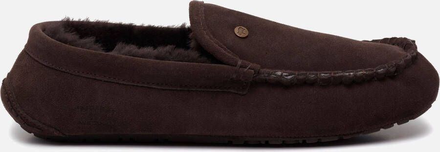 WARMBAT Pantoffels Heren Earlwood Maat: 41 Materiaal: Suède Kleur: Bruin - Foto 20