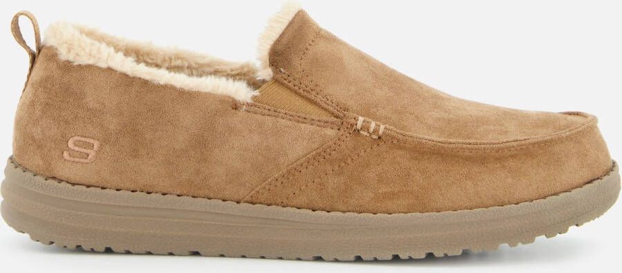 Warmbat Skechers Melson Willmore pantoffels cognac - Foto 4