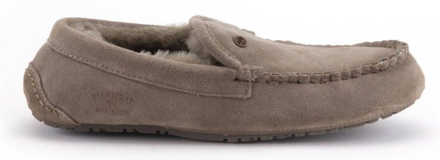 WARMBAT Pantoffels Heren Earlwood Maat: 42 Materiaal: Suède Kleur: Groen - Foto 5