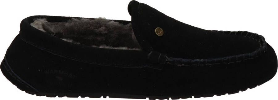 WARMBAT Pantoffels Heren Earlwood Suède Zwart