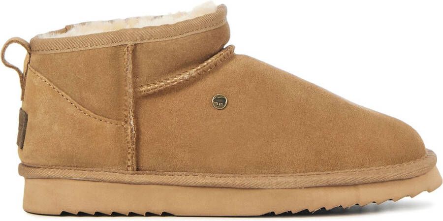 Warmbat Enkellaarsjes Vrouwen Durack boot Cognac