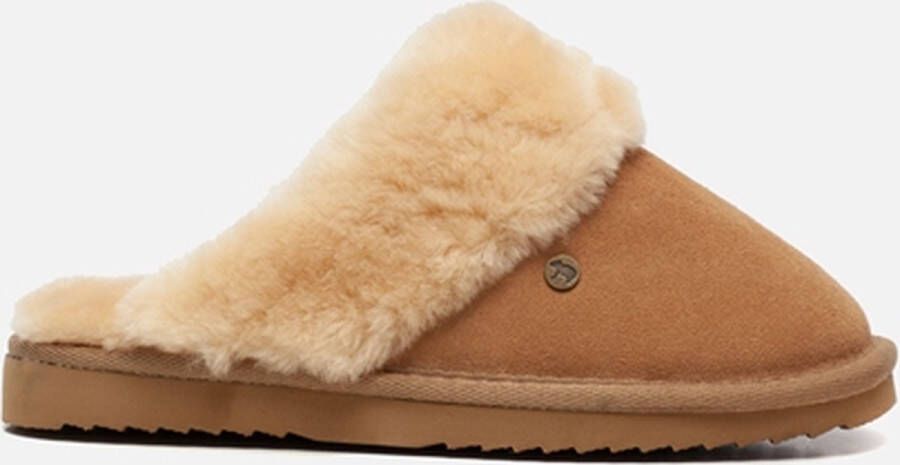Warmbat Flurry Pantoffels Luxe Comfort Stijlvol Ontwerp Brown Dames