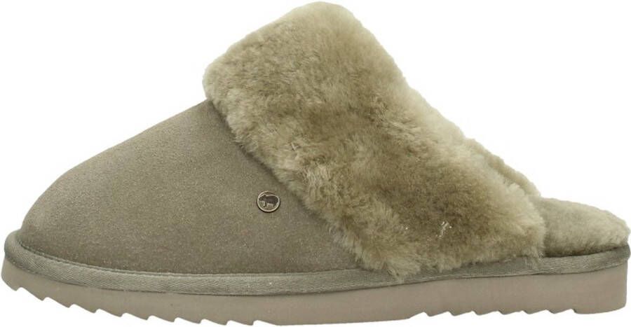 WARMBAT Pantoffels Dames Flurry Suède Grijs