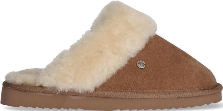 WARMBAT Pantoffels Dames Flurry Maat: 38 Materiaal: Suède Kleur: Cognac - Foto 11