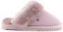 Warmbat Flurry Women Suede Dames Sloffen Roze Paars - Thumbnail 1