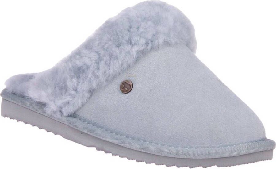 Warmbat Flurry Kids Suede Blauw Dames