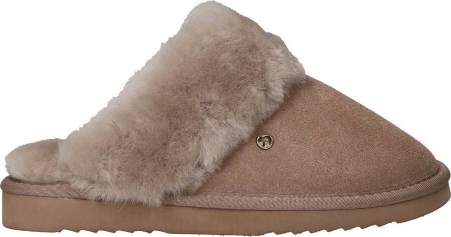 Warmbat Pantoffels Flurry FLS321058 Taupe Grijs