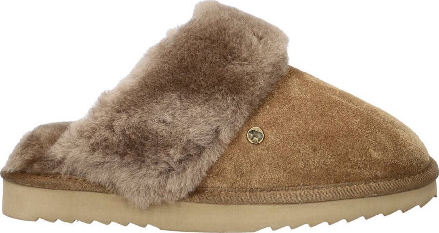 Warmbat Pantoffels Flurry FLS321055 Mud Bruin