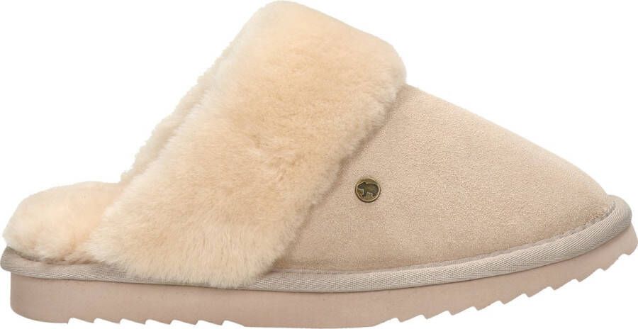 WARMBAT Pantoffels Dames Lismore Maat: 39 Materiaal: Suède Kleur: Beige - Foto 4