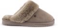 WARMBAT Pantoffels Dames Flurry Suède Grijs - Bruin