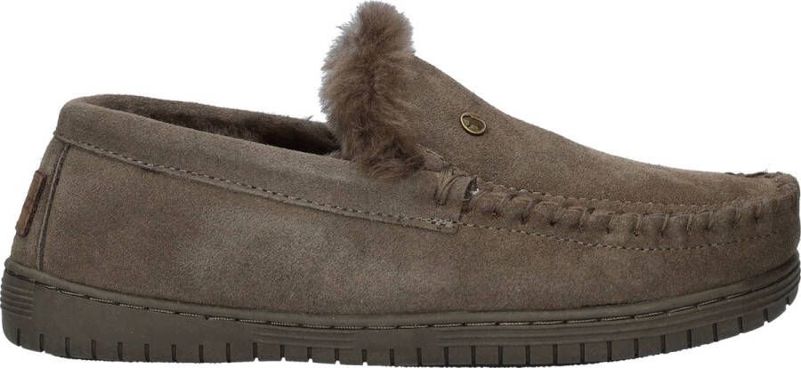 Warmbat Australia Grizzly heren pantoffel Bruin multi - Foto 2