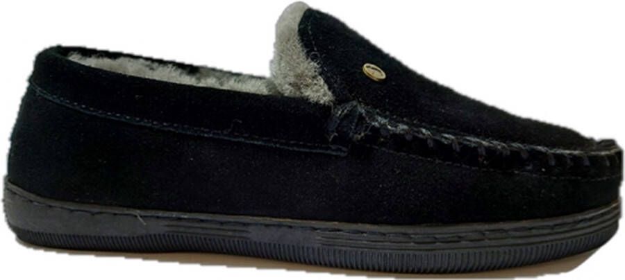 WARMBAT Pantoffels Heren Classic Unisex Maat: 42 Materiaal: Suède Kleur: Zwart - Foto 12