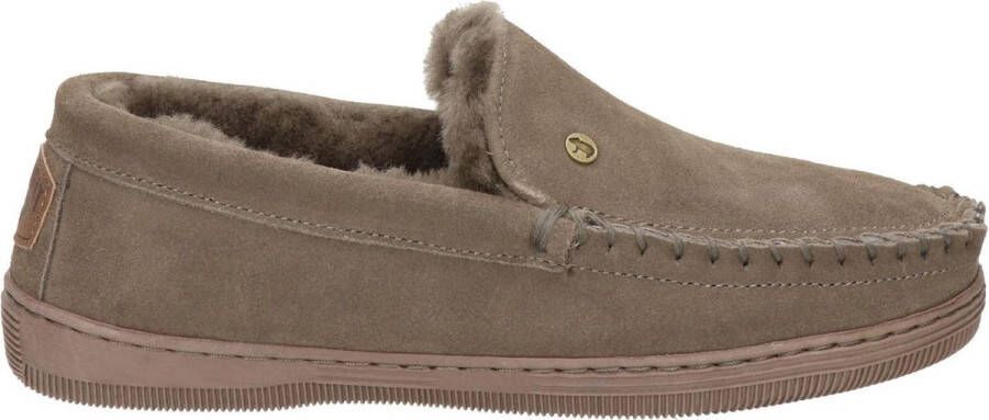 Warmbat Australia Grizzly heren pantoffel Bruin multi