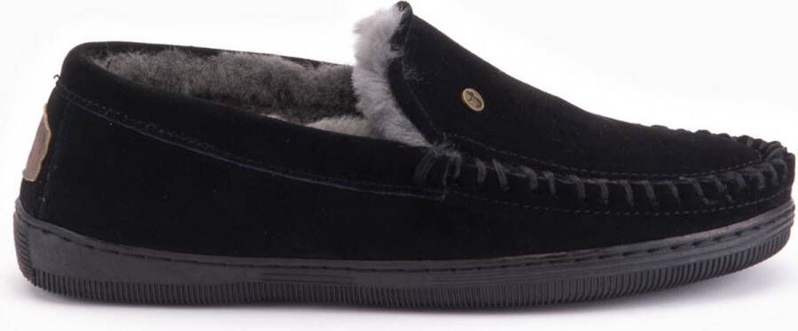 WARMBAT Pantoffels Heren Classic Unisex Maat: 42 Materiaal: Suède Kleur: Zwart - Foto 16