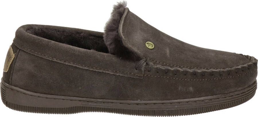 Warmbat Pantoffels Grizzly GRZ441065 Choco Donker Bruin