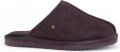 Warmbat Barron Heren Suède Pantoffels Brown - Donkerbruin
