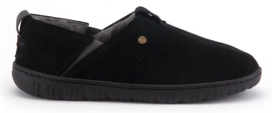 Warmbat Hobart Heren Pantoffels Zwart