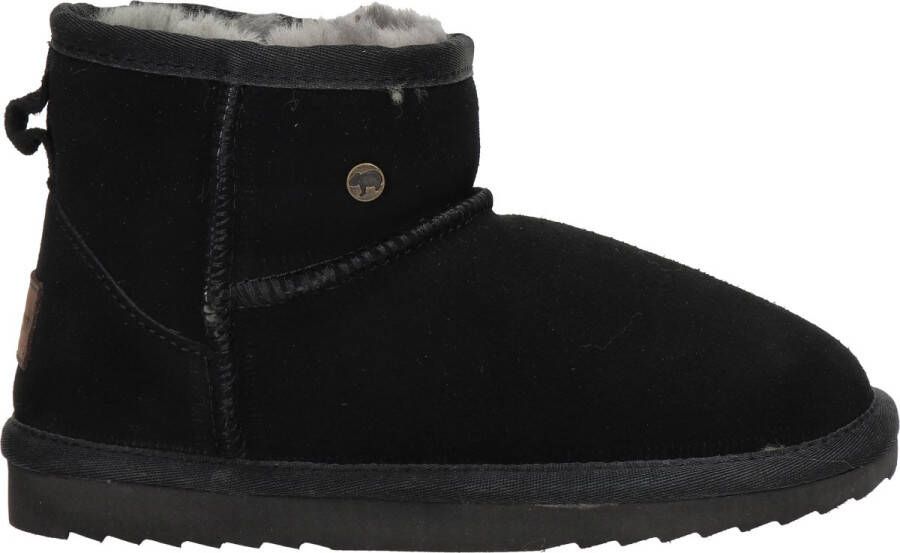 Warmbat Australia Wallaby gevoerde suède enkelboots zwart Suede 35 - Foto 5
