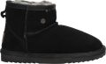 Warmbat Australia Wallaby gevoerde suède enkelboots zwart Suede 35 - Zwart