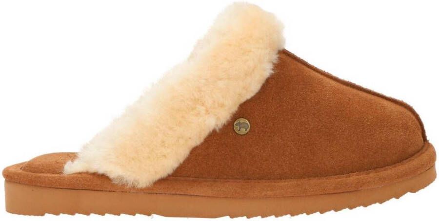 WARMBAT Pantoffels Dames Lismore Maat: 39 Materiaal: Suède Kleur: Camel - Foto 5