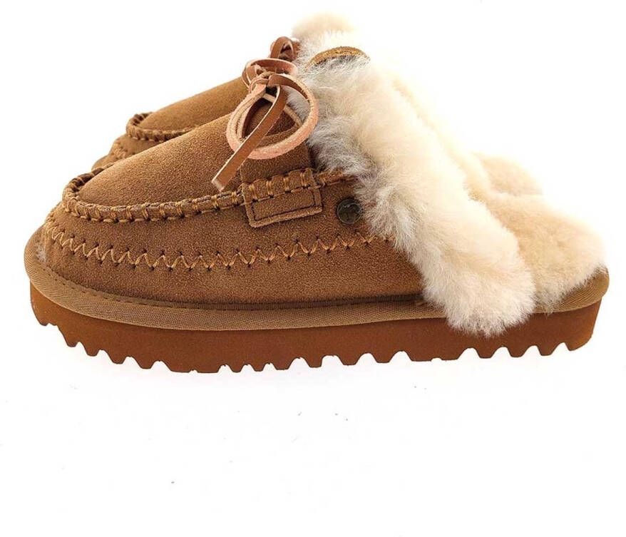 Warmbat Marra Suede Home Shoe Cognac - Foto 2