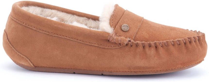 Warmbat Pantoffels Nowra NWR341025 Cognac Bruin