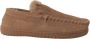 Warmbat Grizzly Men Suede Heren Sloffen Taupe Bruin - Thumbnail 1