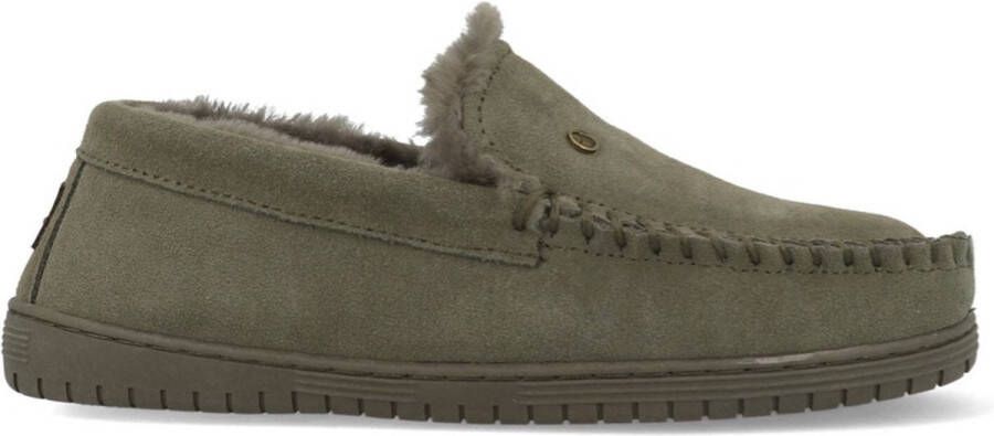 Warmbat Pantoffel Grizzly GRZ4410 Olive