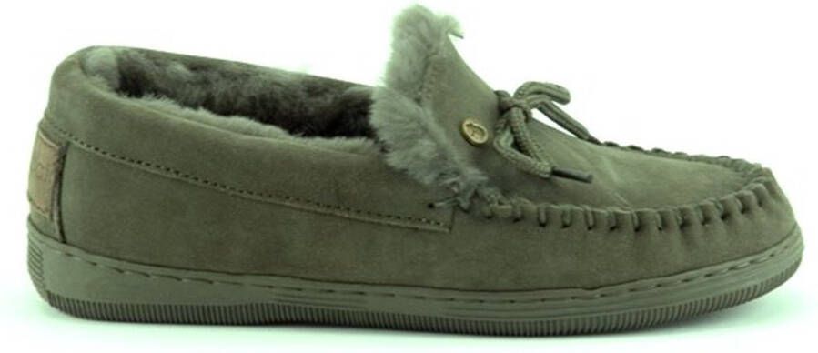 Warmbat Pantoffel Koala KLA3410 Olive Groen