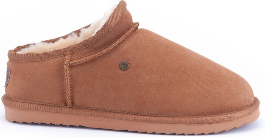 Warmbat Heren Suède Pantoffel voor de Herfst Brown Heren - Foto 3