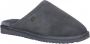 Warmbat Australia gevoerde suède pantoffels antraciet - Thumbnail 13