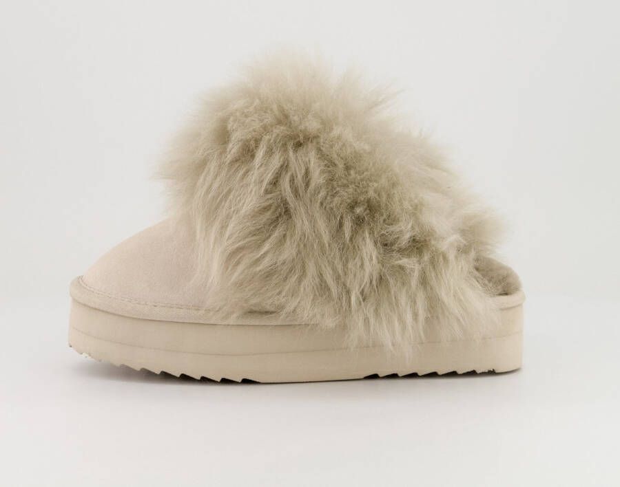 Warmbat Wagga pantoffel lichtgrijs perl