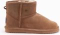 Warmbat Australia Wallaby gevoerde suède enkelboots camel Bruin Suede 33 - Bruin
