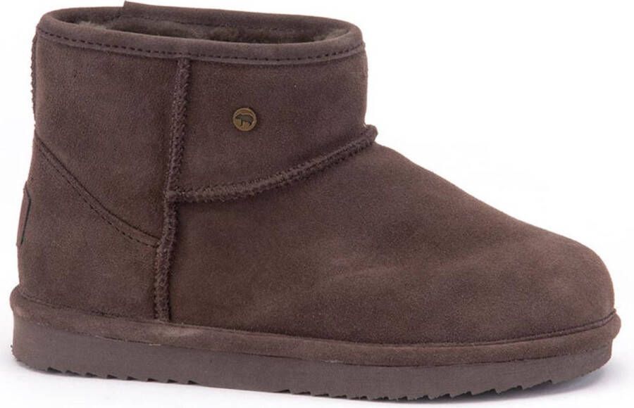 Warmbat Wallaby Women Suede Boot Dames Laarzen Taupe